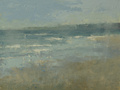A painting of the beach in Ballard