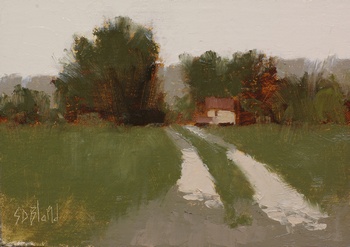 Sketch of a farm on Elvan Road