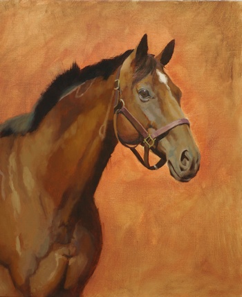 Painting of a horse WIP