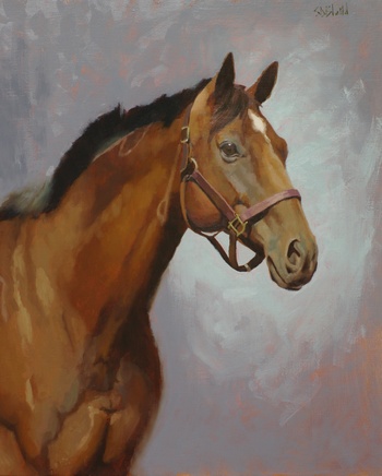 Painting of a horse WIP