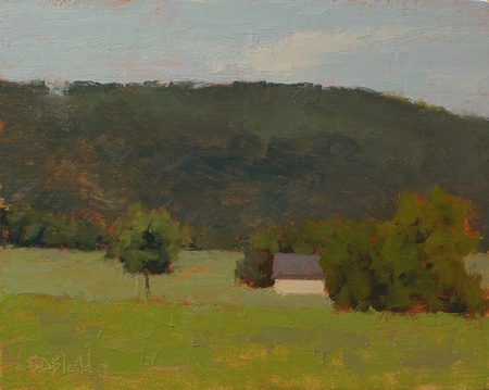 Plein air painting at One Trick Farm