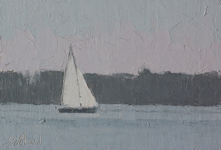 Painting of a boat