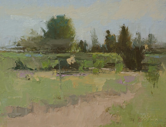 Field Study: Discovery Park 050316. 8x10, oil on linen panel. 2016