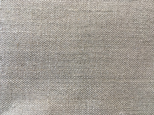 A close up of raw hemp linen