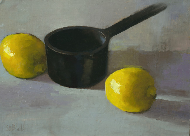 Still Life Painting in the Studio