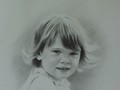 Pencil portrait of Susannah by Simon Bland